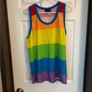 Andrew Christian Rainbow Tank Top